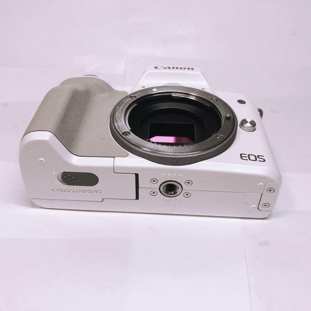 【美品】スマホ転送OK キャノン Canon Kiss M レンズセット