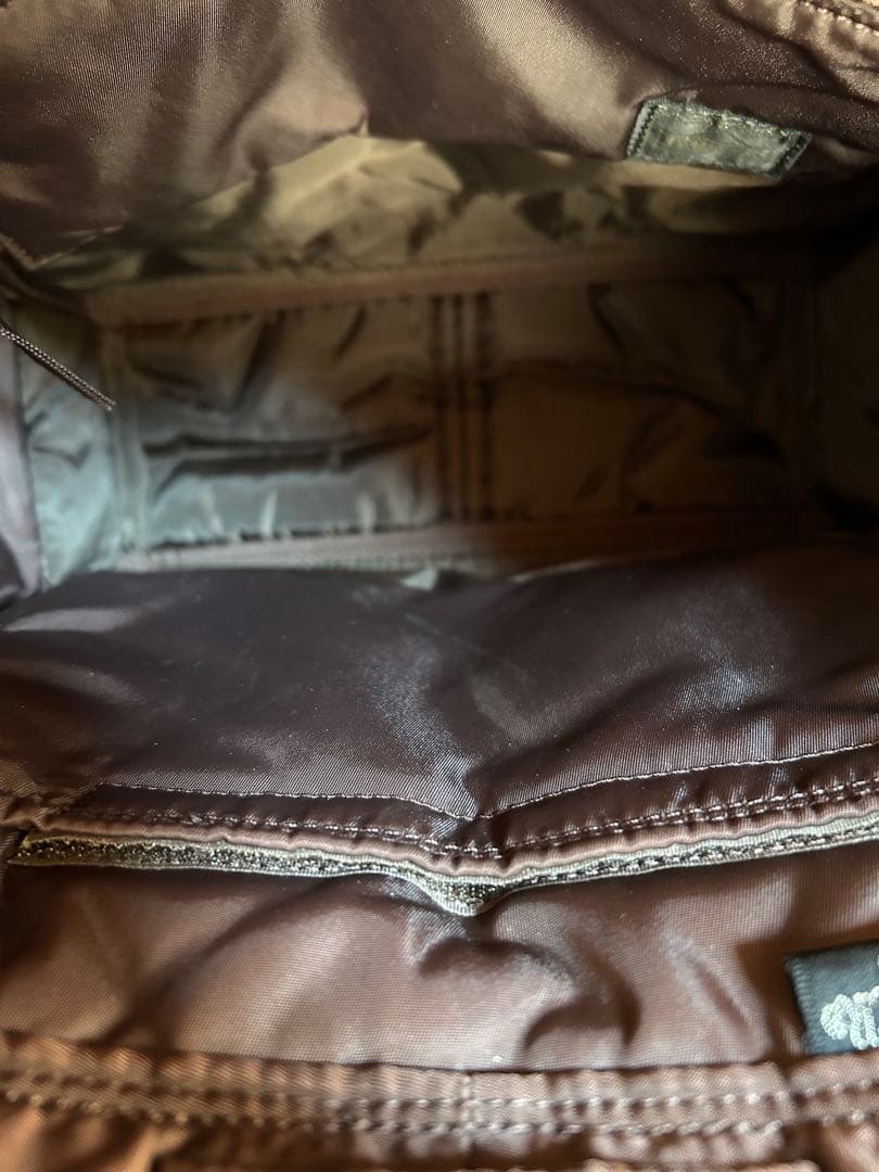 希少 ポーター トートバッグ ブラック ブラウン ナイロン