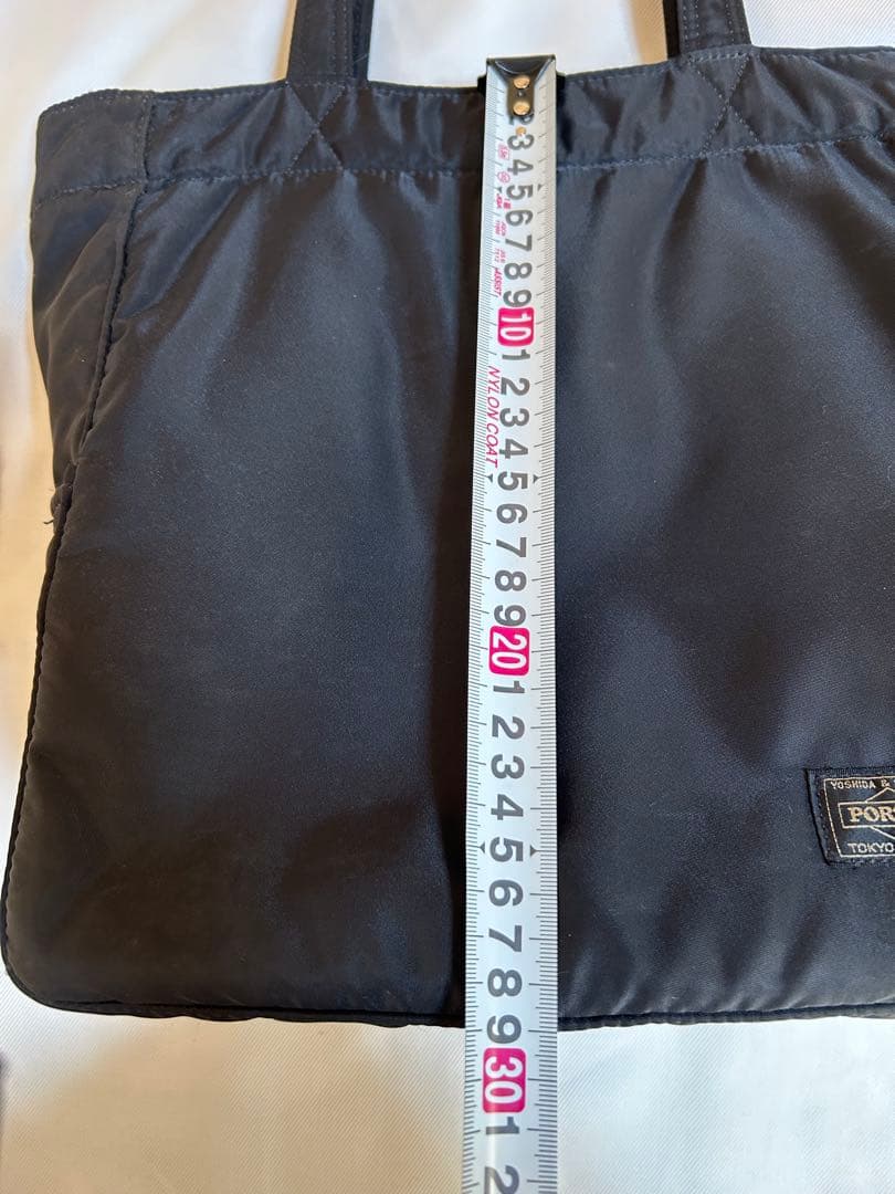 希少 ポーター トートバッグ ブラック ブラウン ナイロン