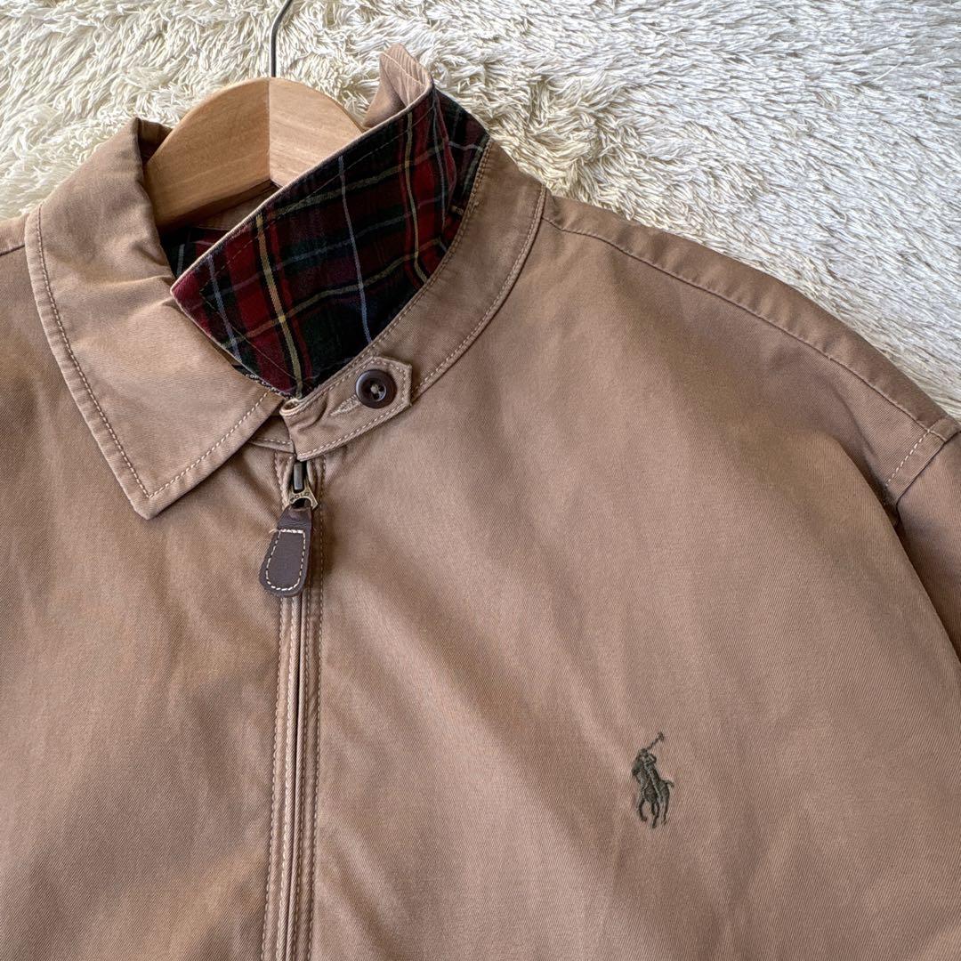 希少XXLサイズ☆ラルフローレン ドリズラージャケット ジップアップ ポニー刺繍