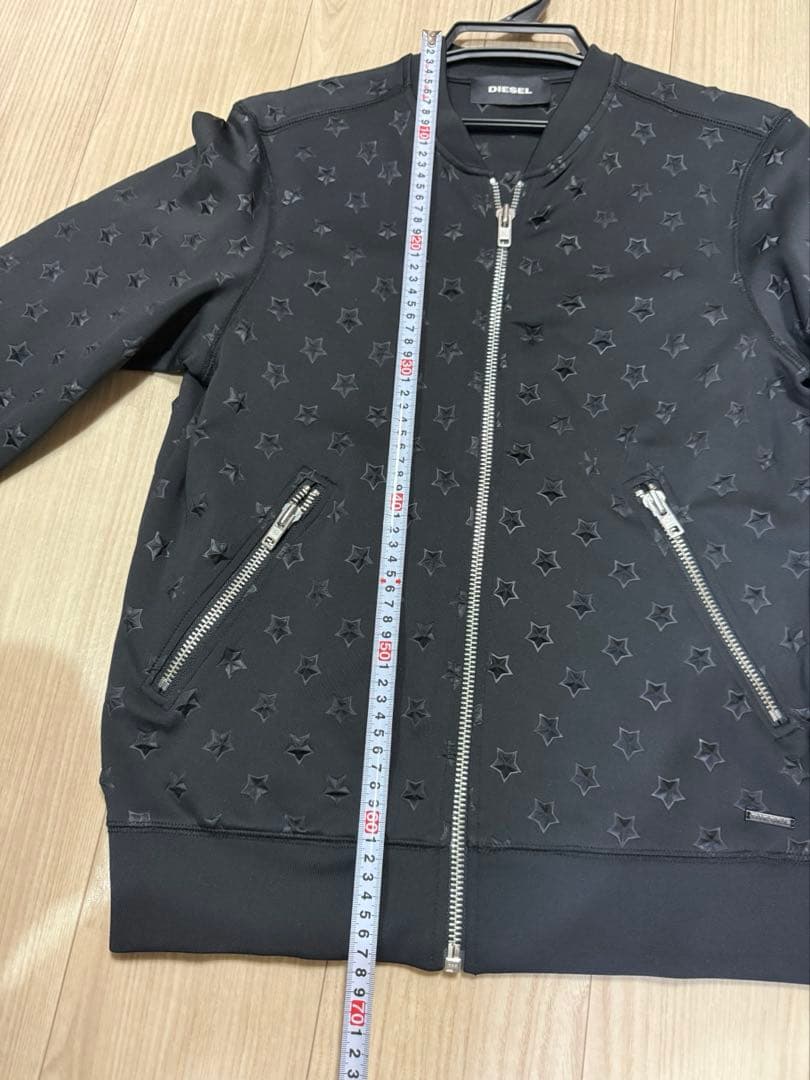 【即完売品】DIESEL　ディーゼル 星柄 ブルゾン MA-1 ジャケット