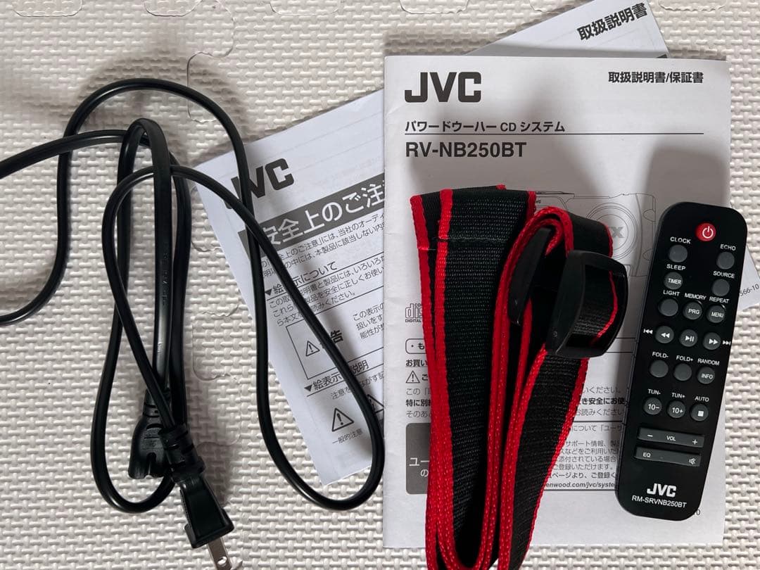 【動作確認済】JVC RV-NB250BT 重低音Bluetooth/CD