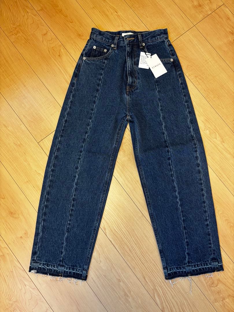 センターシームカットオフデニム STRATA