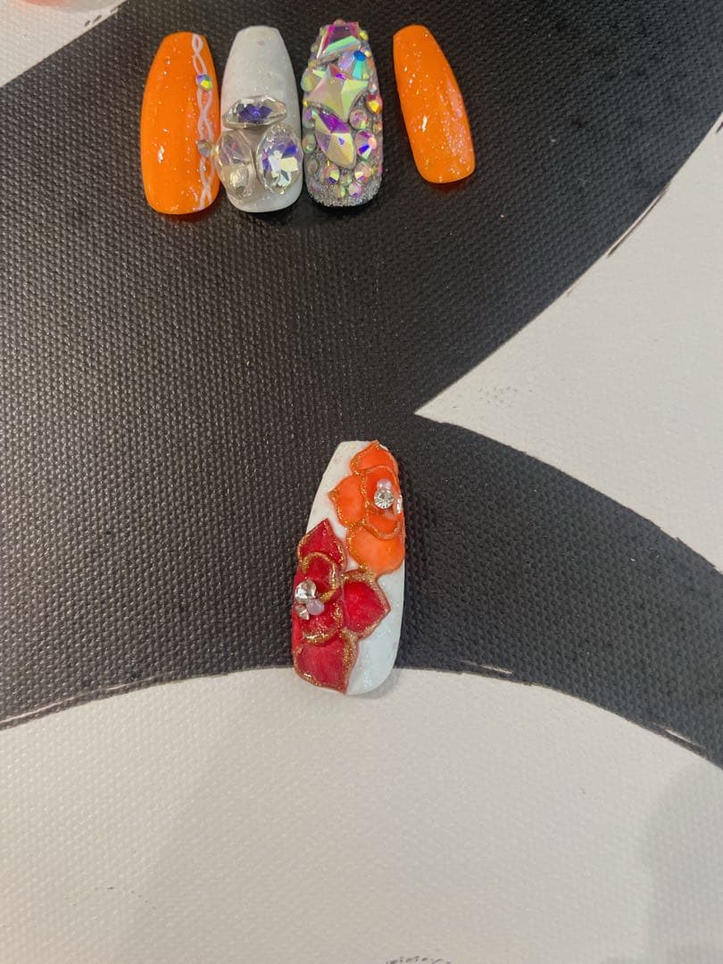 2026年個数限定即日発送可能ギャルネイルチップロングネイルチップロングポイント