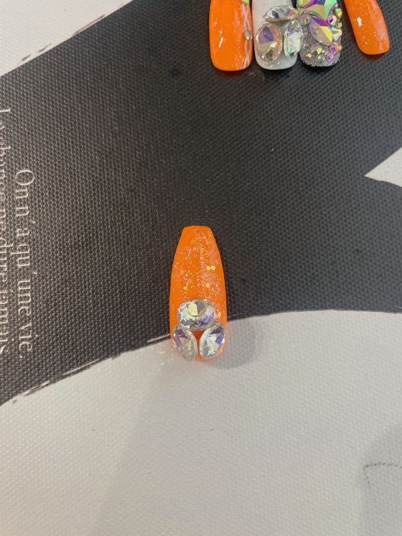 2026年個数限定即日発送可能ギャルネイルチップロングネイルチップロングポイント