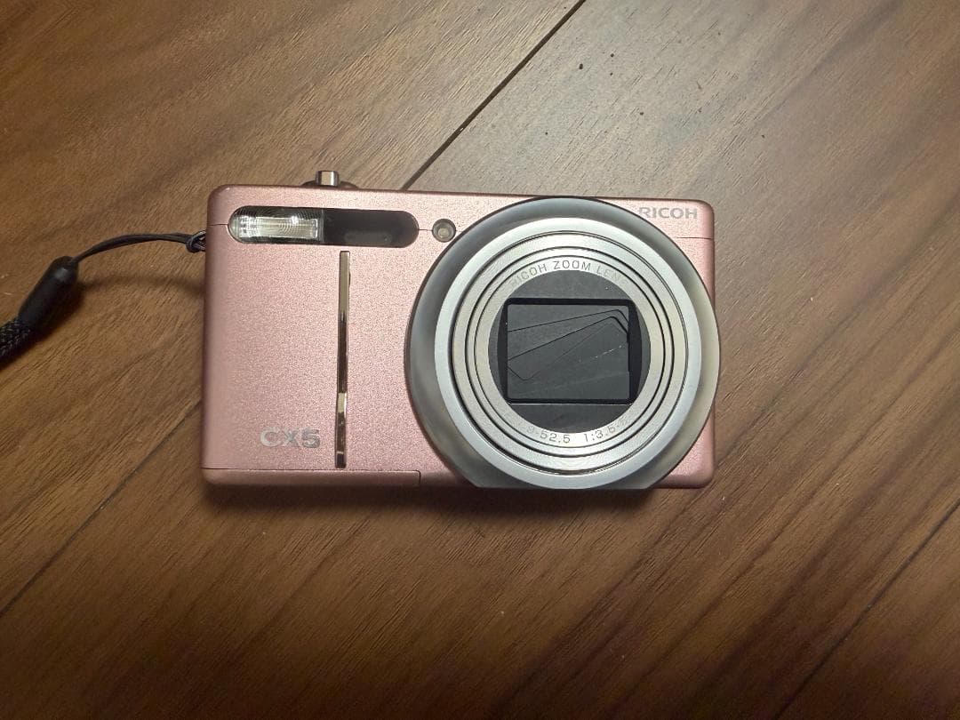 RICOH CX5 ローズピンク コンパクトデジタルカメラ 動作確認済み