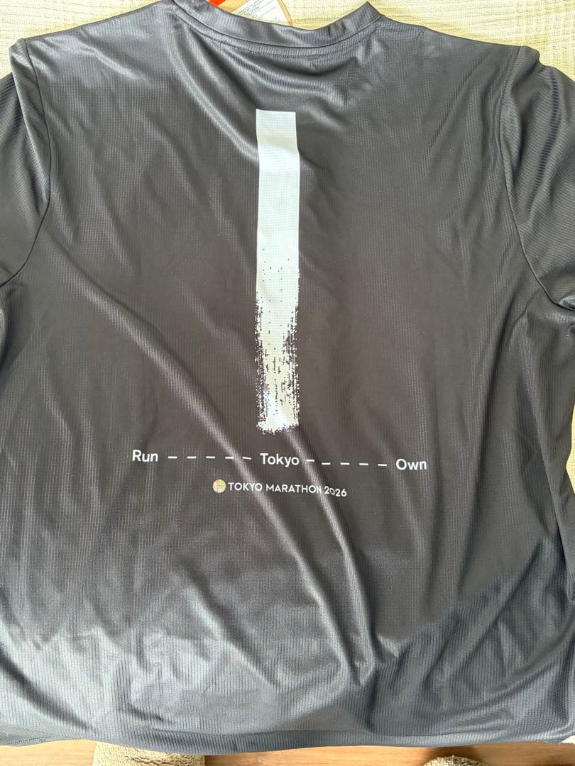 東京マラソングッズ　ランナー限定　シグネチャーTシャツ2026