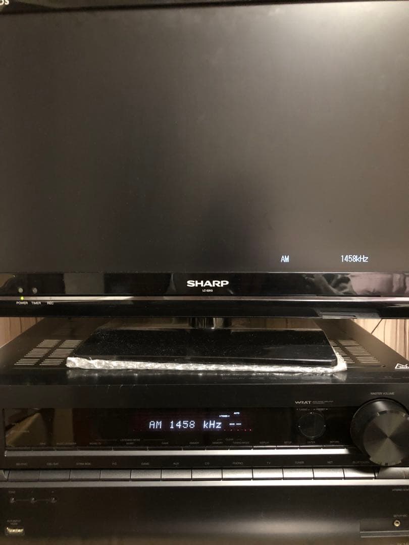 実動品ONKYO7.2chTX-NR646DolbyAtmos対応新品リモコン付