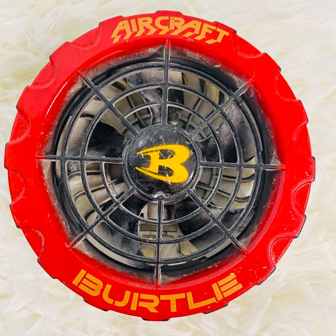 【美品】BURTLE AIRCRAFT19Vバッテリー・ファン・充電器・ケーブル
