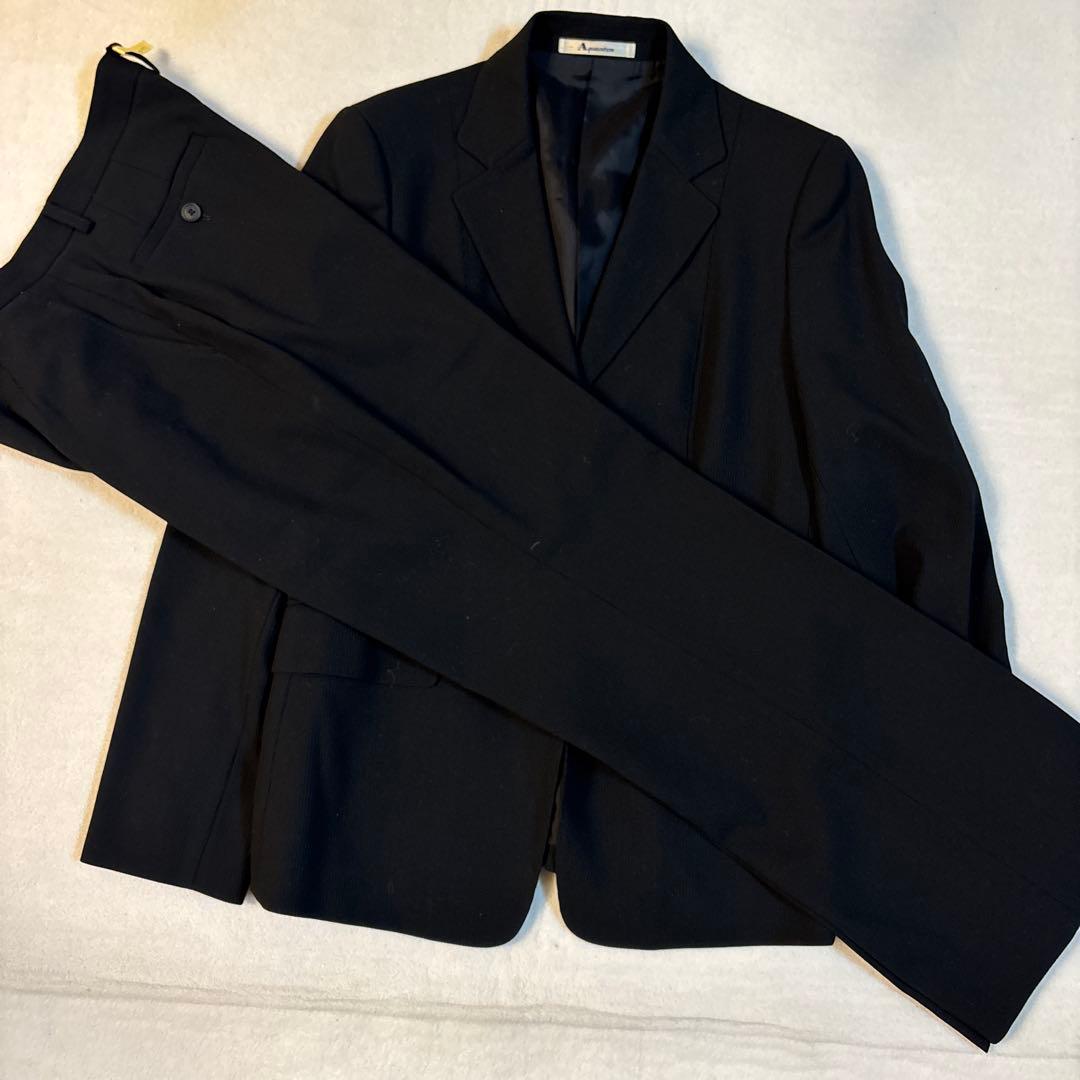 アクアスキュータムパンツスーツ上下9号11号美品