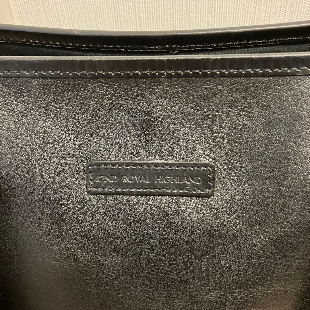 【美品】 42ND  HIGHLAND レザー トートバッグ 黒