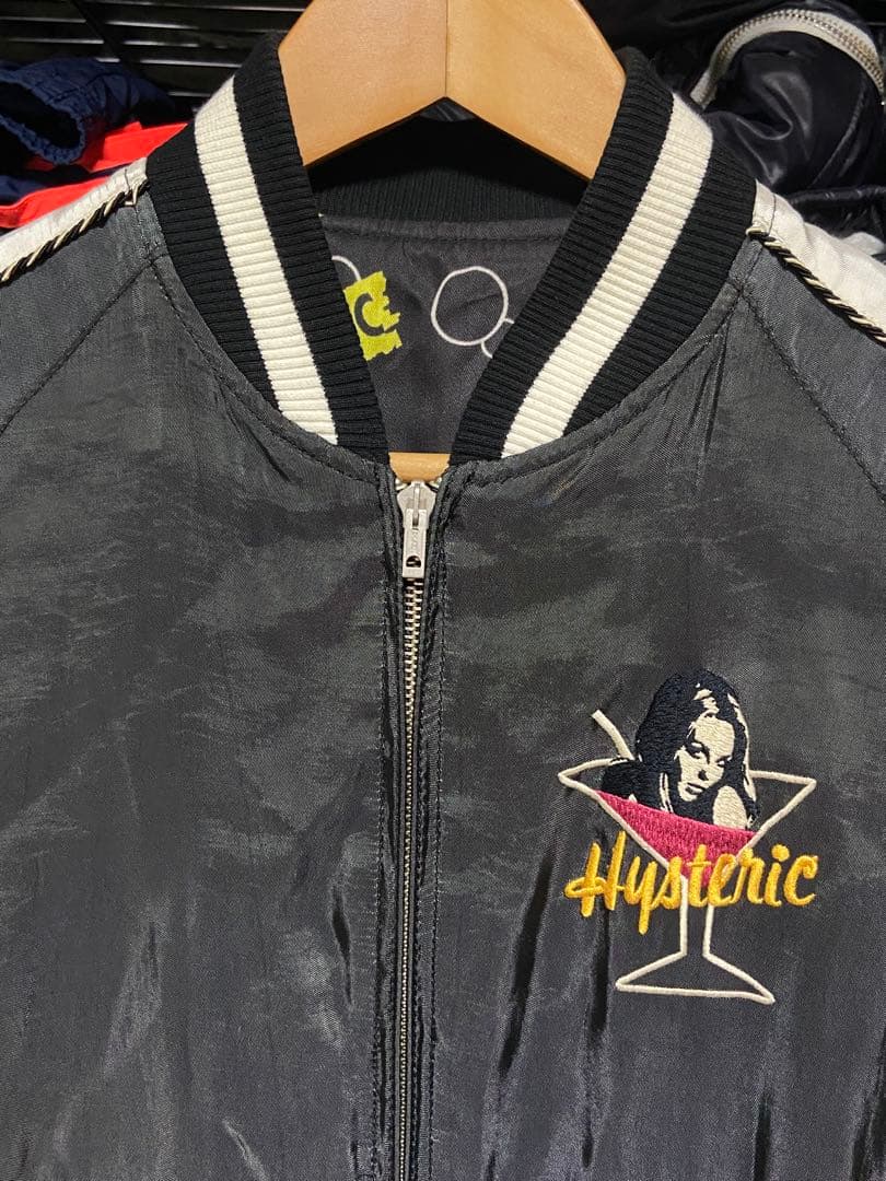 00s y2k ヒステリックグラマー スカジャン リバーシブル