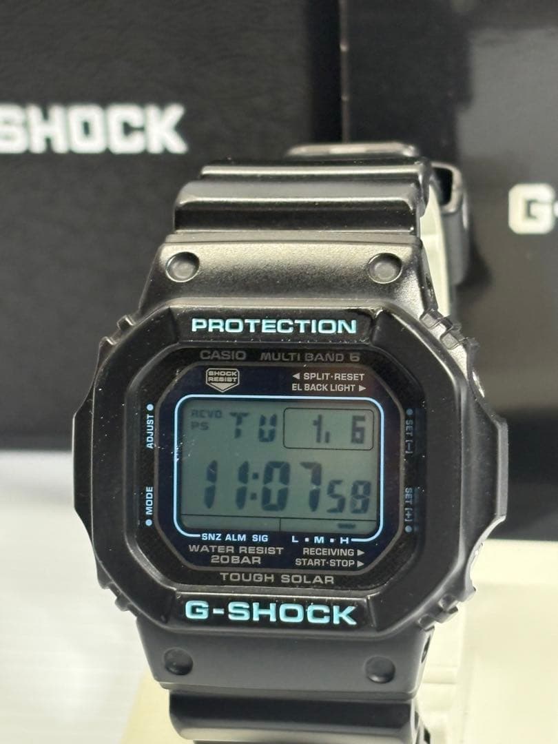 箱付美品❗️CASIO・G-SHOCK・GW−M5610BA−1JF・電波ソーラー