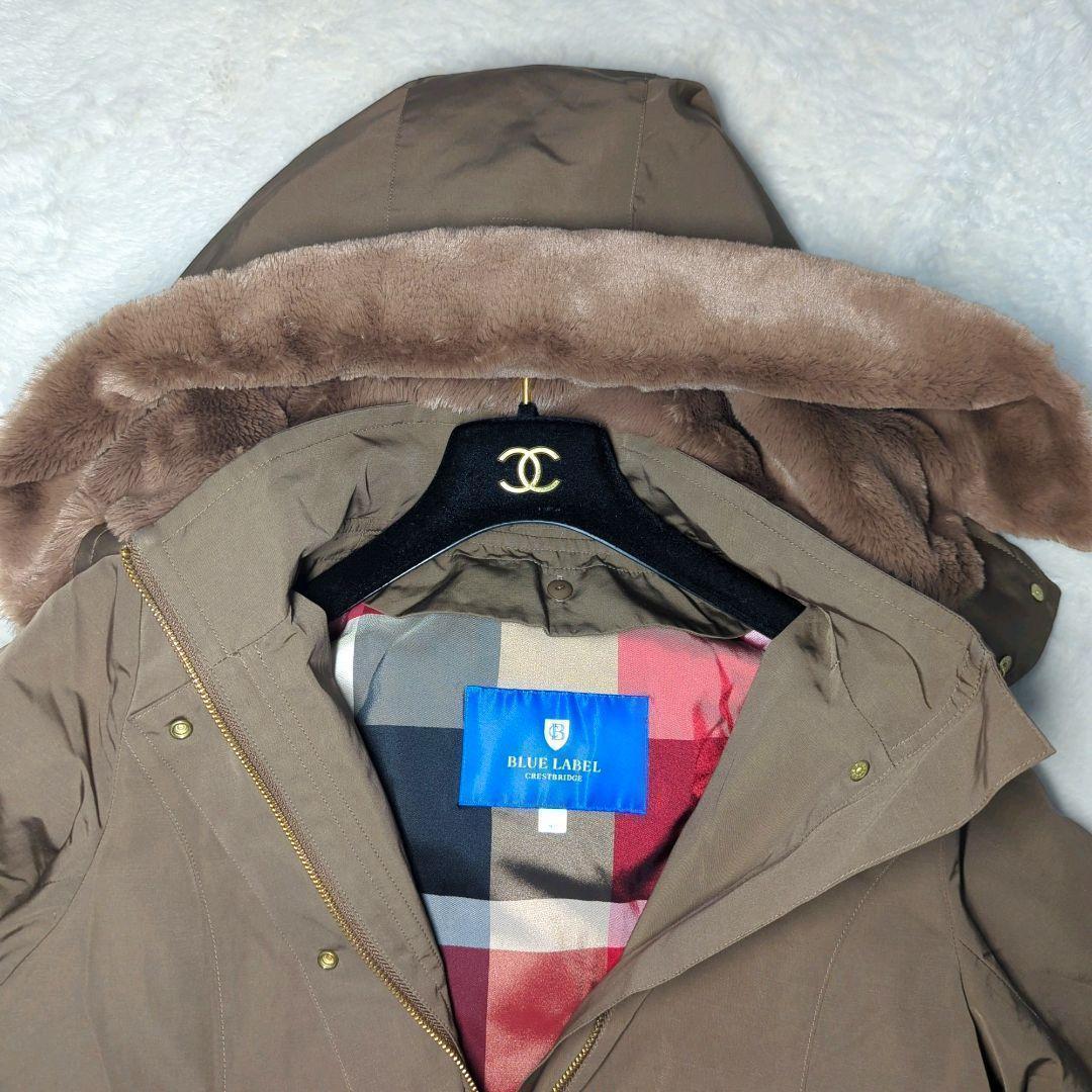 美品✨ブルーレーベルクレストブリッジ　ミリタリー　モッズコート　BRW　40