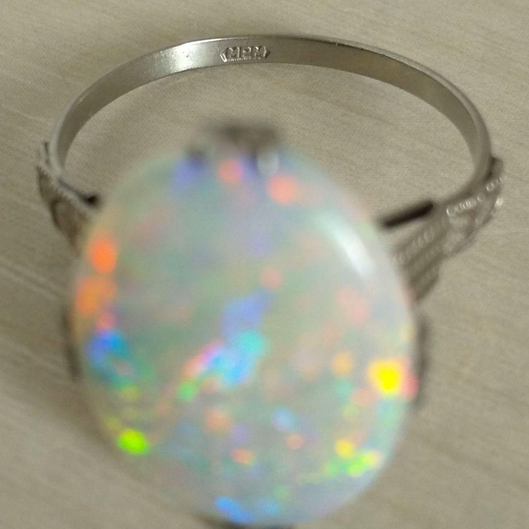 特大☆ホワイトオパール☆約14号