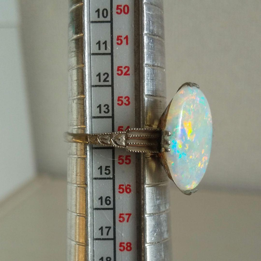 特大☆ホワイトオパール☆約14号