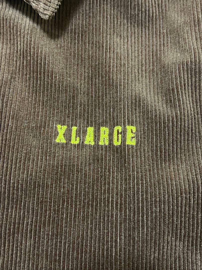 XLARGE コーデュロイジャケット ブラウン M ストリート ゆったり 美品