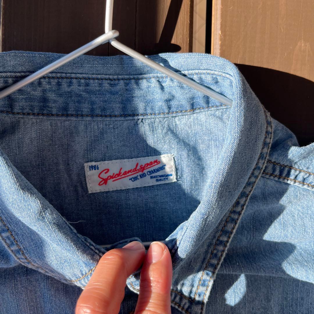 スピック　デニムシャツ