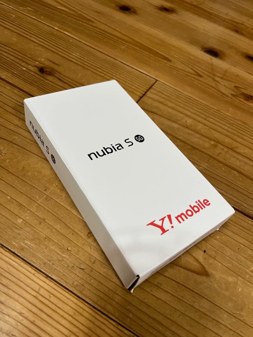 nubia S 5G A403ZT ホワイト Y!mobile