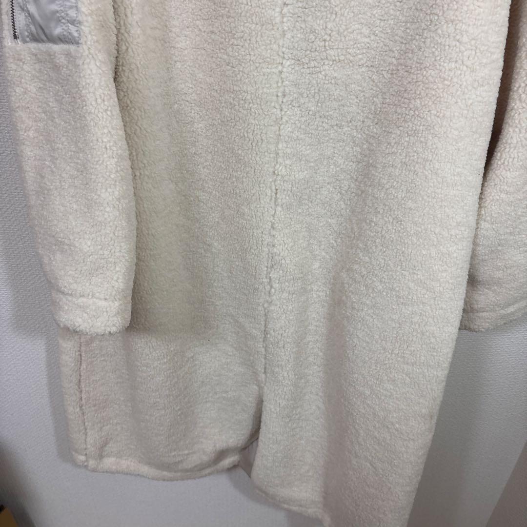 LASUD ボアコート　アイボリー未使用品　サイズ9号　定価34000円タグ無し