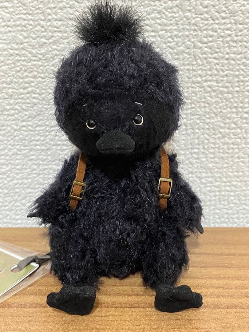 作家 76bear カラス テディベア