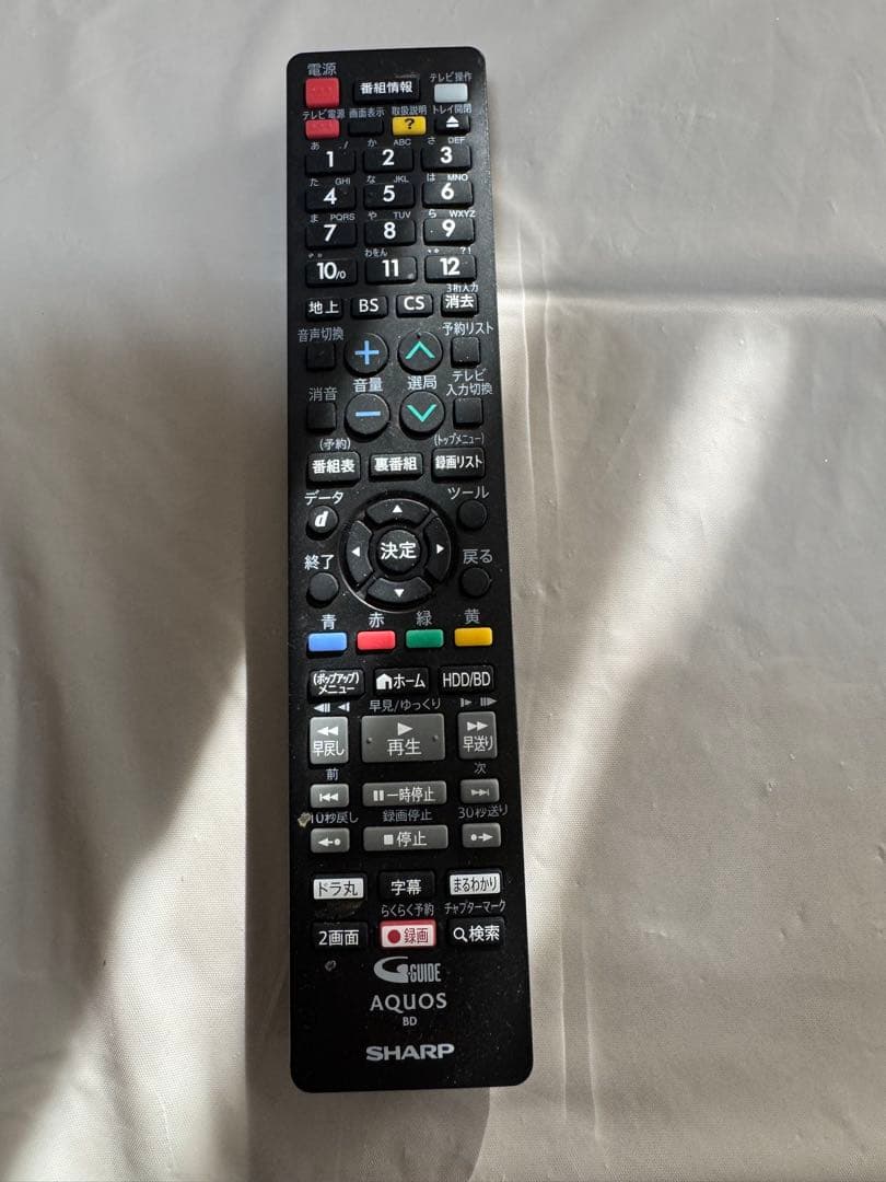 SHARP 2BC10DW1 ブルーレイレコーダー