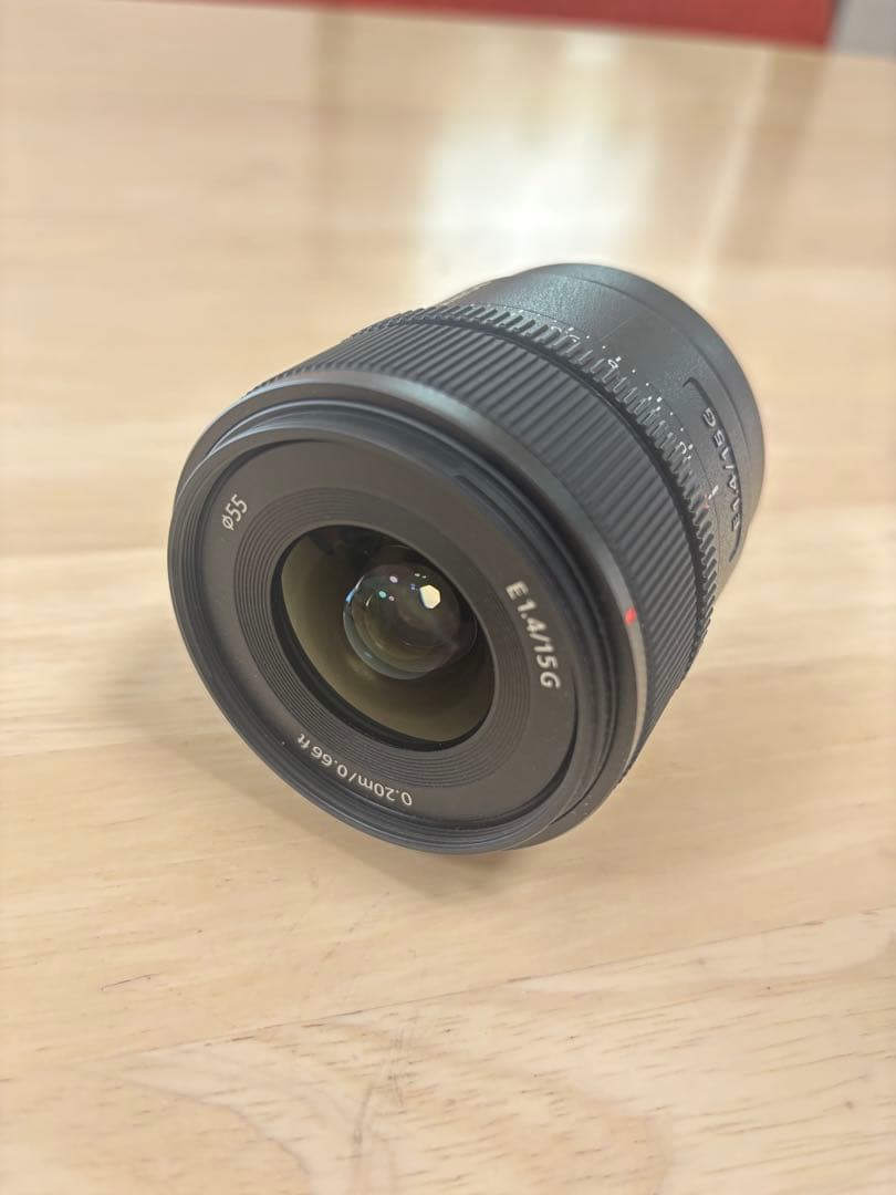 レンズ(単焦点) SONY E 15mm F1.4 G SEL15F14G