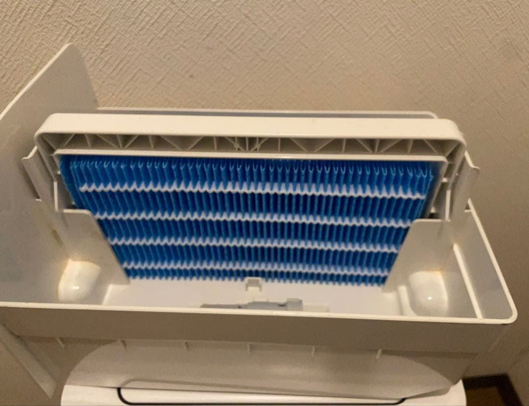 【美品】2021年製 SHARP シャープ 加湿空気清浄機 KI-NS40-W