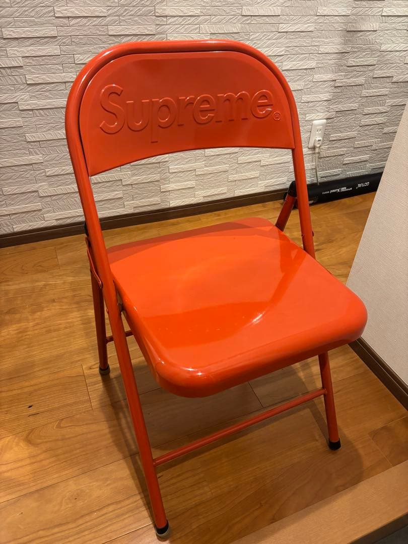 Supreme 20AW l Folding Chair 赤