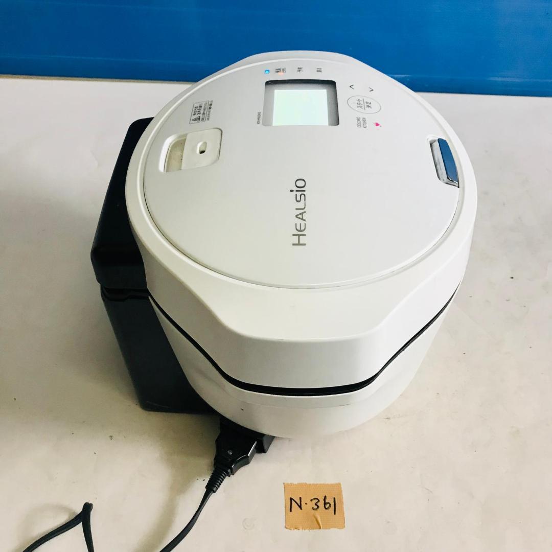 中古 SHARP HEALSIO 電気圧力鍋 ホワイト