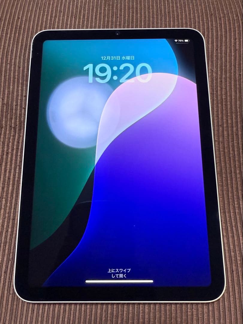 y*様 iPad mini6 64GB Wi-Fi スターライト バッテリー9