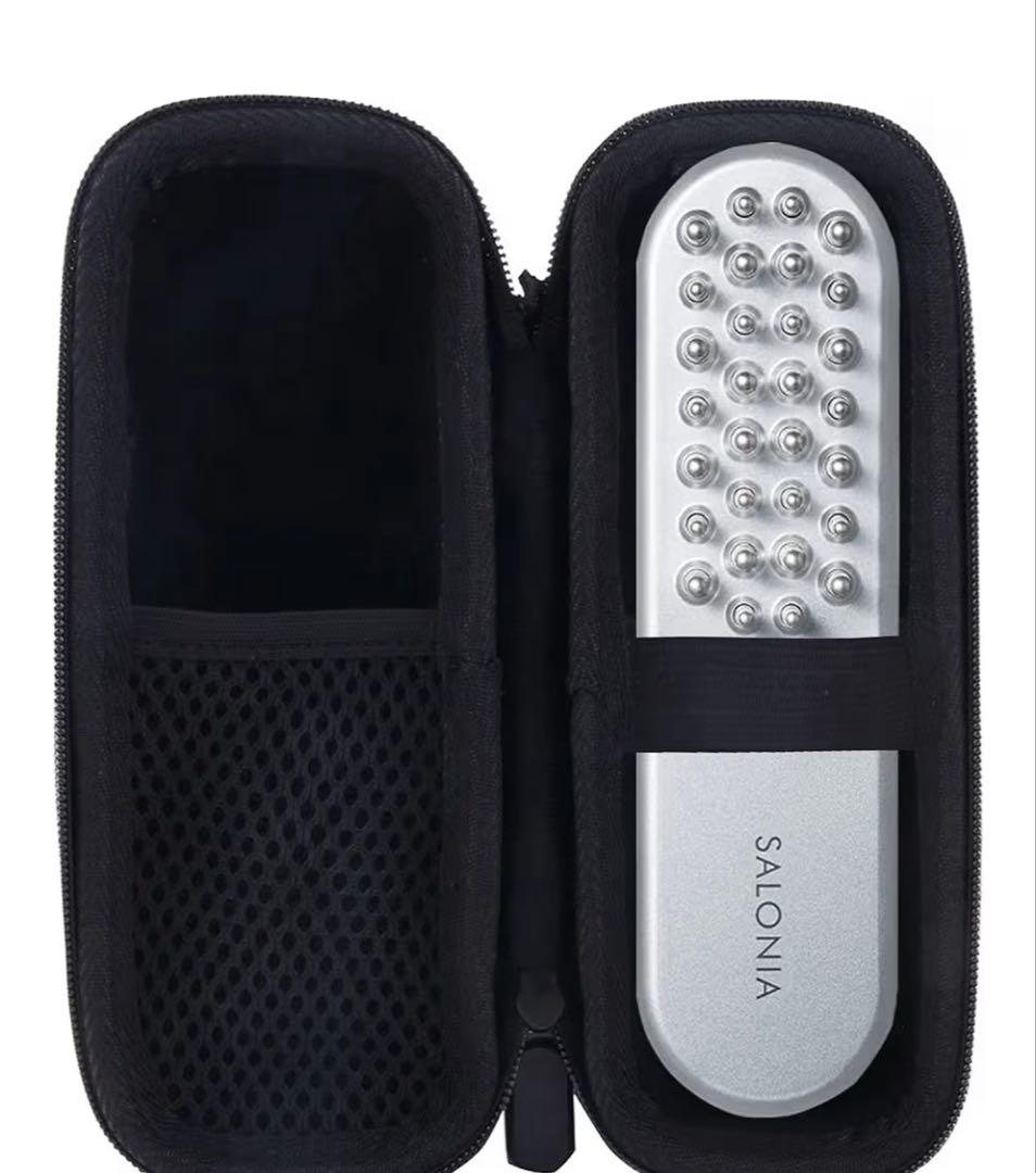 【美品】SALONIA サロニア EMS リフトブラシ 専用ケース付き