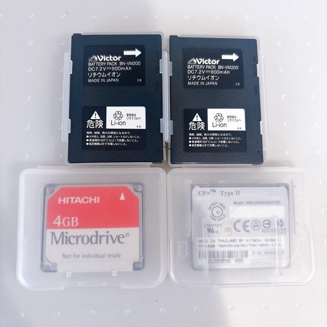 ビクター　ハードディスクムービー GZ-MC100 ケース　レンズ付き