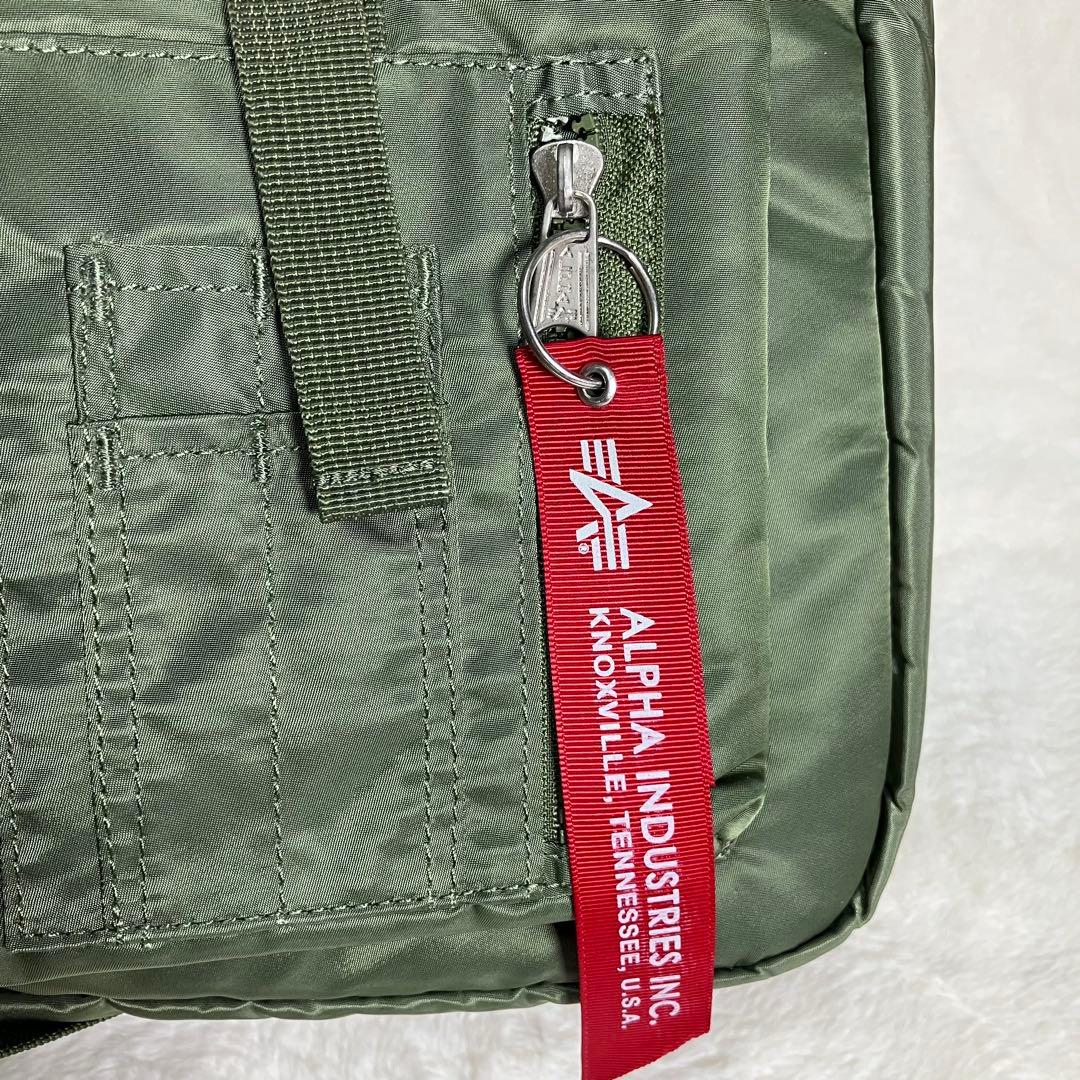 【未使用】アルファインダストリーズ✨フライトナイロン　中綿トートバッグ　2WAY