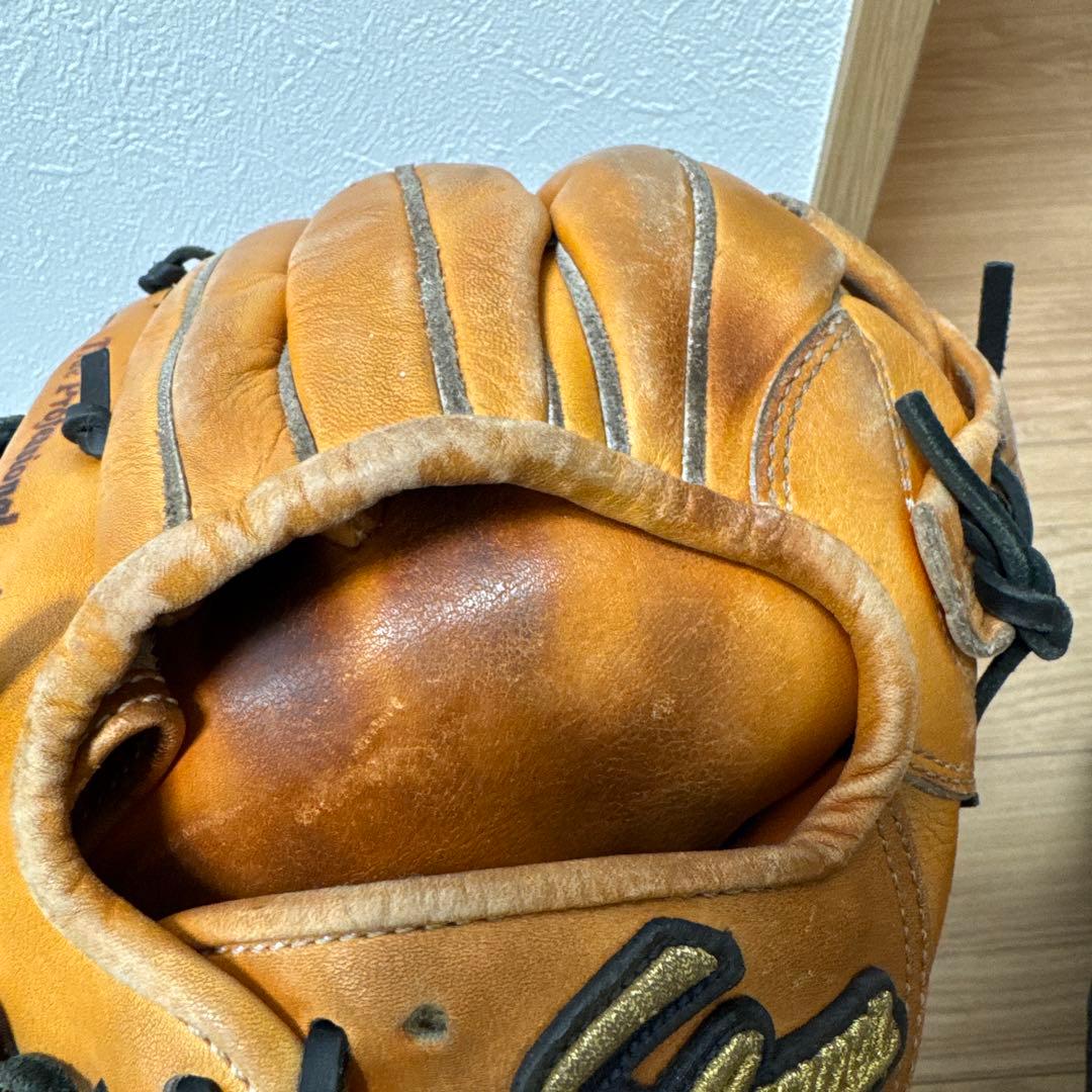 日曜までの最終値下げ　硬式グローブ KSG-L5 オレンジ