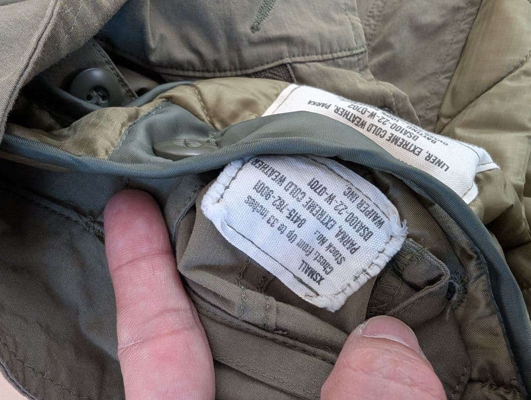 ワイパー　フィッシュテール　モッズコート　m-65 　 XSサイズ　 オリーブ