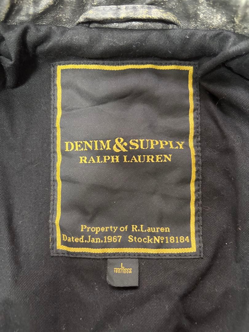 RALPH LAUREN ダブルライダースジャケット