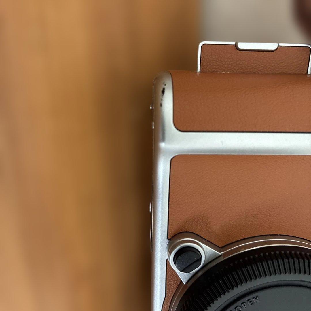 【美品】富士フイルム X-A7 レンズキット 15-45mm シルバー×オレンジ