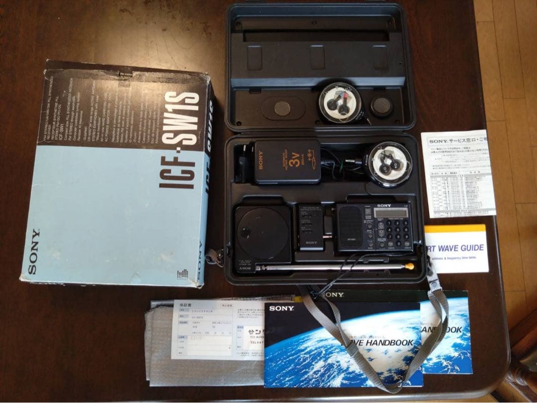 d*3様 SONY ICF-SW1S ラジオチューナー