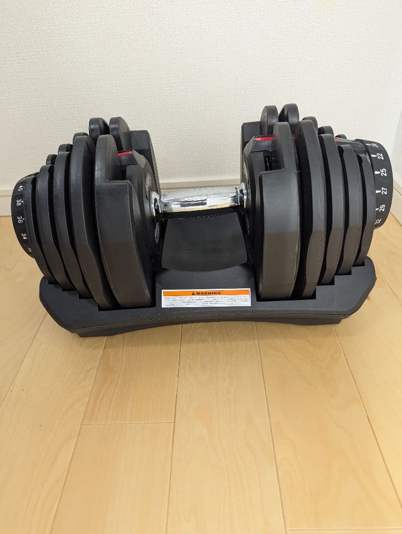 美品　RANKER 40kg 可変式ダンベル