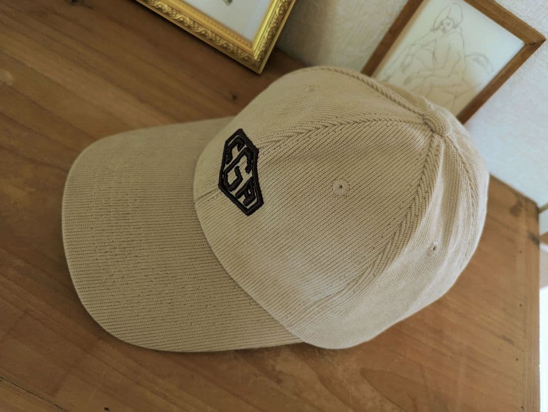 展示のみ美品 GOOD GRIEF! CODUROY MONOGRAM CAP