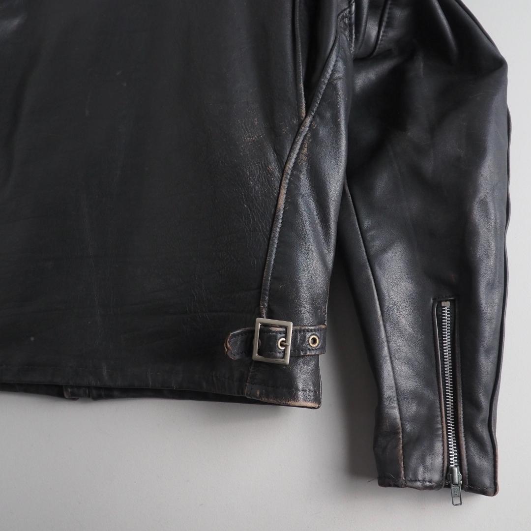 Schott　641　size40　シングルライダースジャケット　ライナー付き