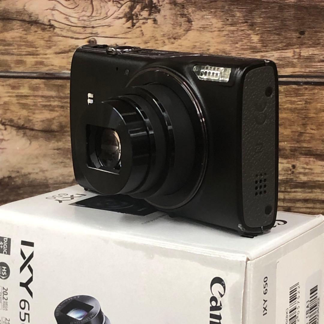 Canon IXY650 デジタルカメラPC2274 動作品　ブラック