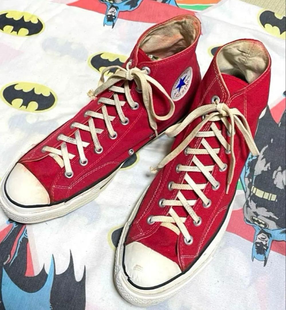 【希少・美品】60s オリジナル 三ツ星 チャックテイラー