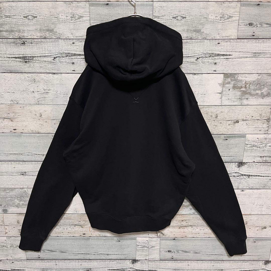 t143【美品】ケンゾー ビッグロゴ プリント パーカー 入手困難 希少 一点物