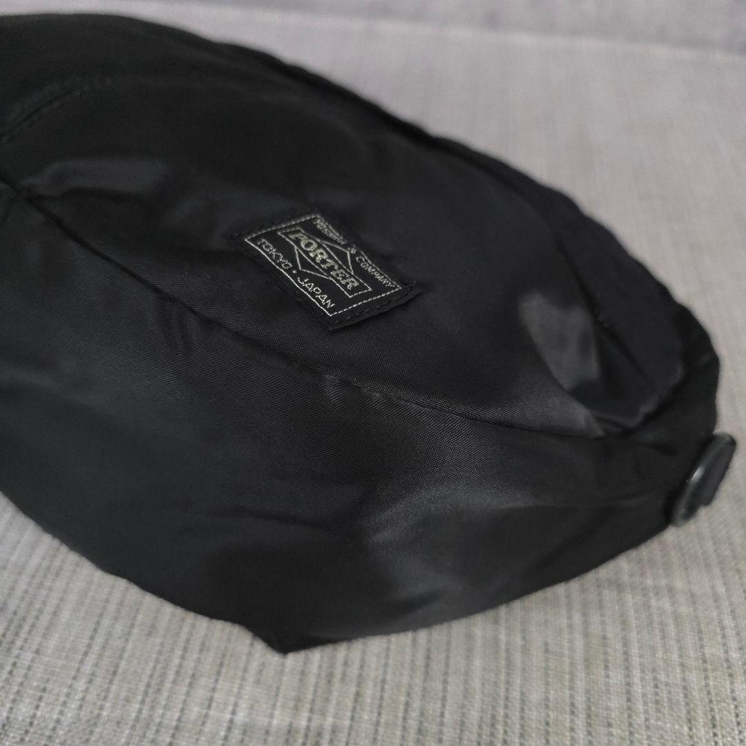 未使用に近い　PORTER　タンカー　ショルダーバッグ　最終モデル　オーバル　黒