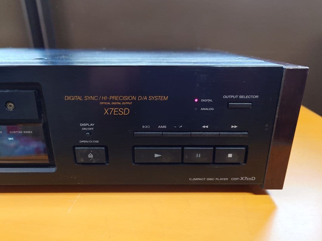 SONY CDプレーヤー CDP-X7 ESD