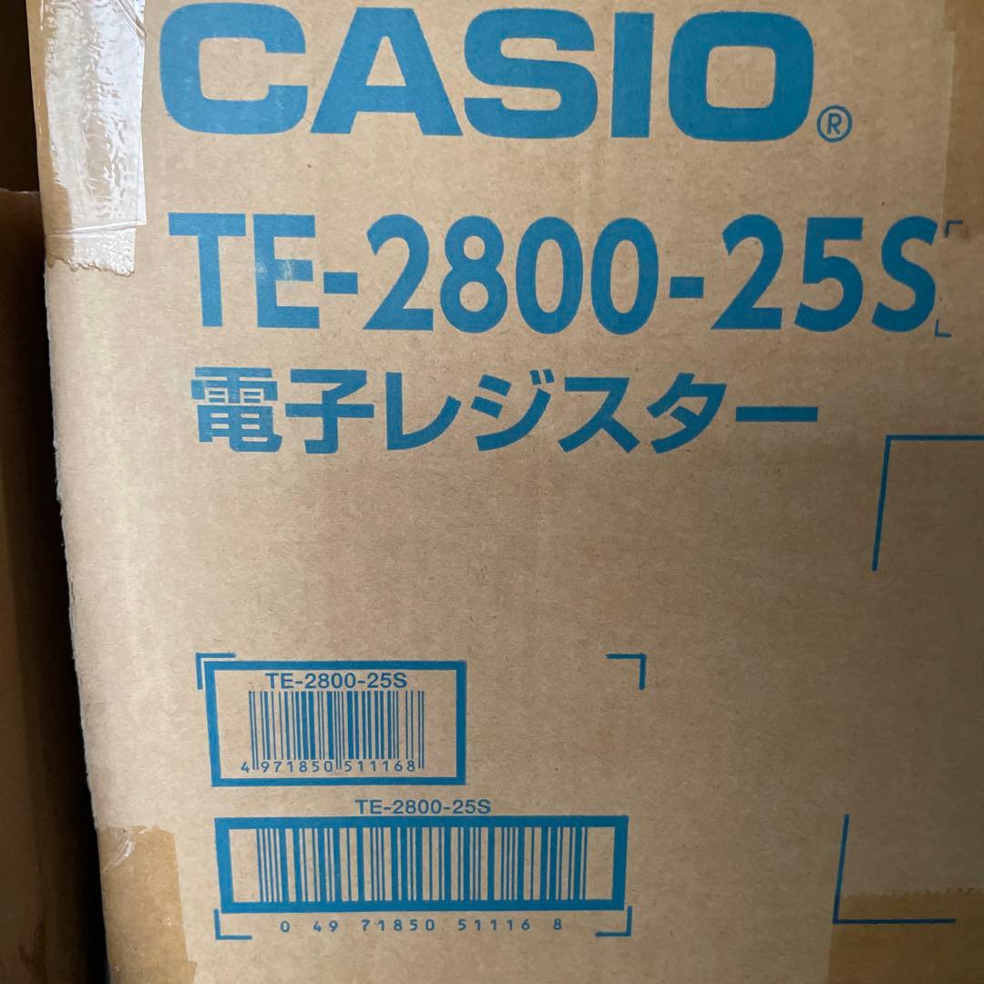CASIO TE-2800-25S 電子レジスター