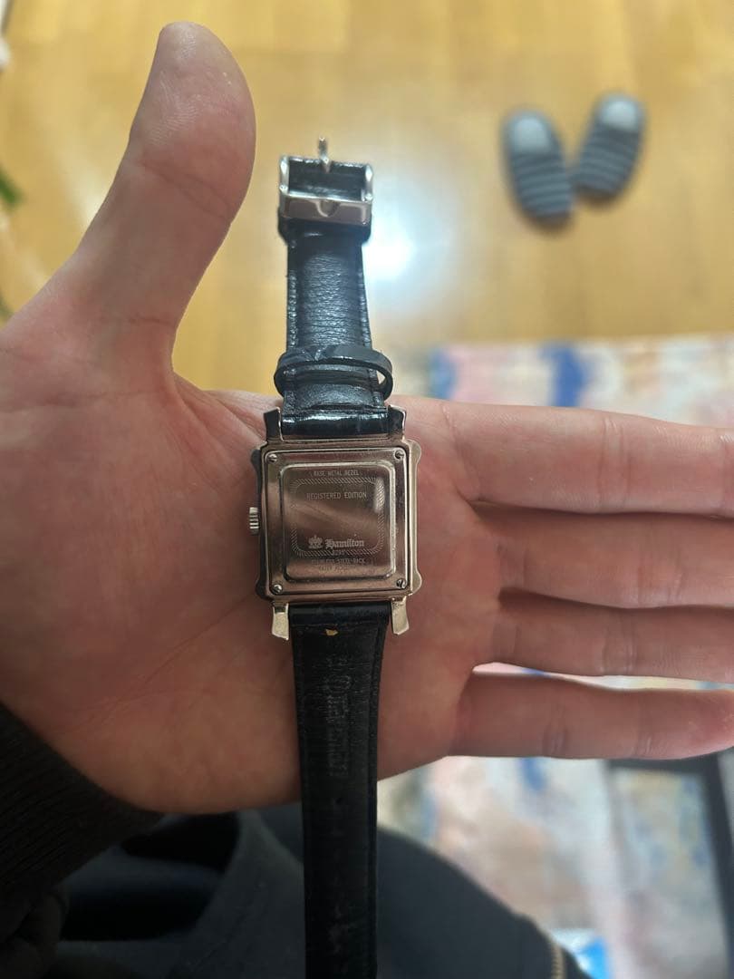 ハミルトン レザー 時計