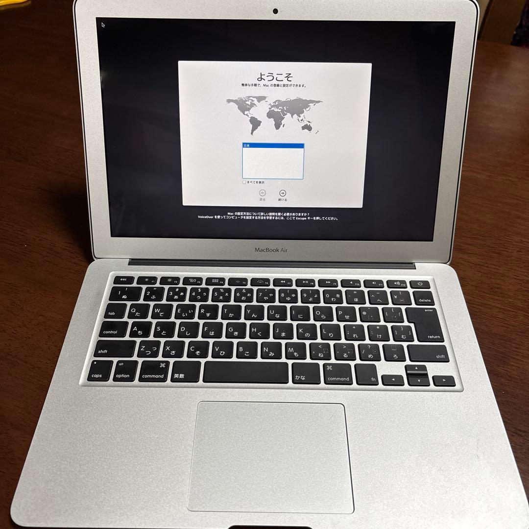 Apple MacBook Air 2013シルバー 13インチ本体